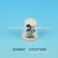 2016 hot selling ceramic thimbles with new design for custom